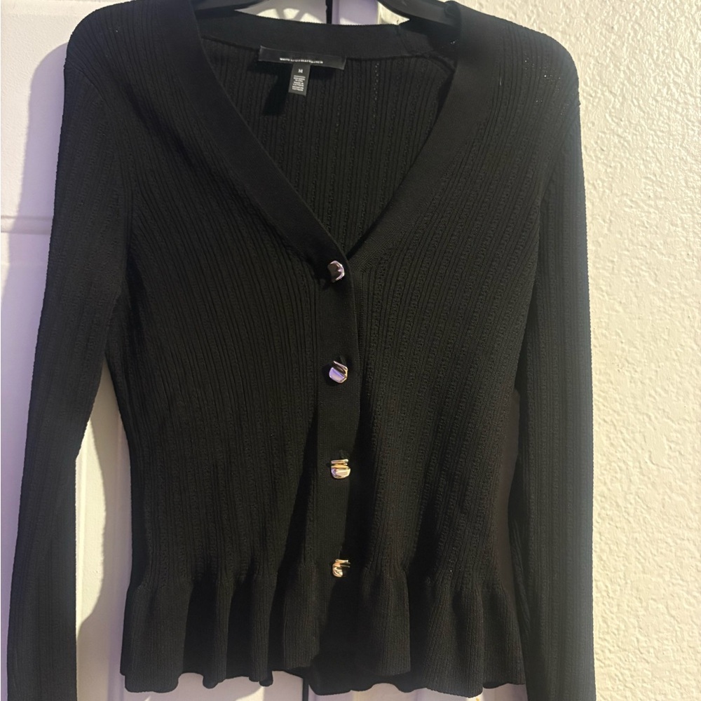 White House Black Market Classic Black top